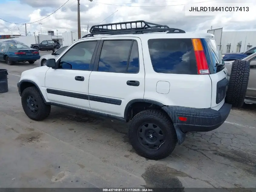 JHLRD18441C017413 2001 Honda Cr-V Lx