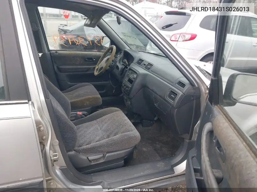 JHLRD18431S026013 2001 Honda Cr-V Lx