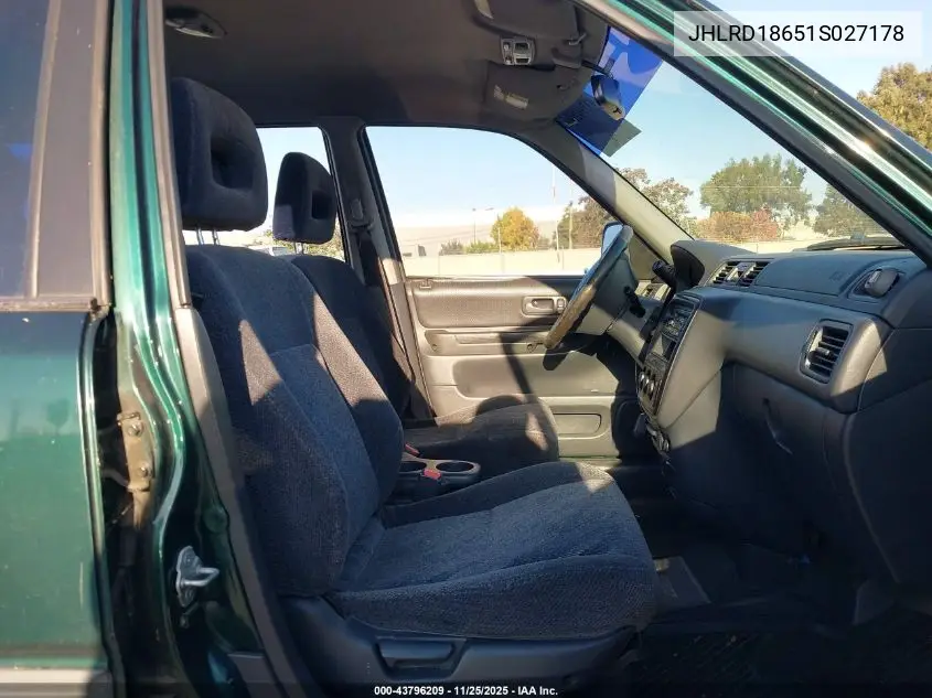 JHLRD18651S027178 2001 Honda Cr-V Ex