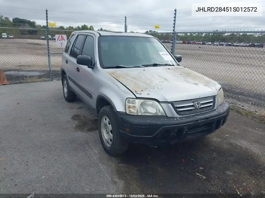 JHLRD28451S012572 2001 Honda Cr-V Lx