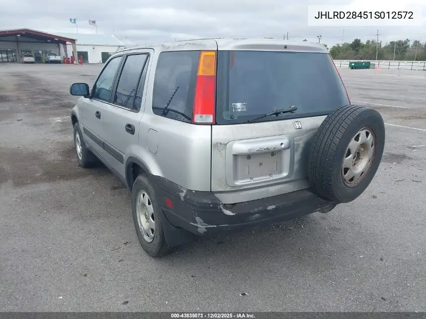 JHLRD28451S012572 2001 Honda Cr-V Lx