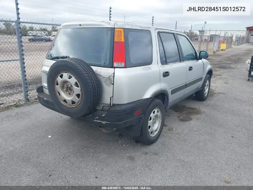 JHLRD28451S012572 2001 Honda Cr-V Lx