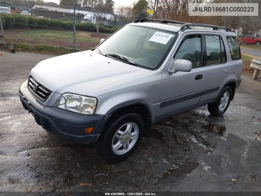 JHLRD18681C050223 2001 Honda Cr-V Ex