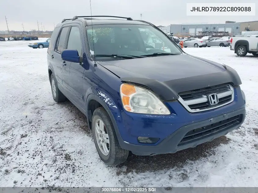JHLRD78922C809088 2002 Honda Cr-V Ex