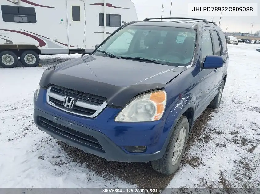 JHLRD78922C809088 2002 Honda Cr-V Ex