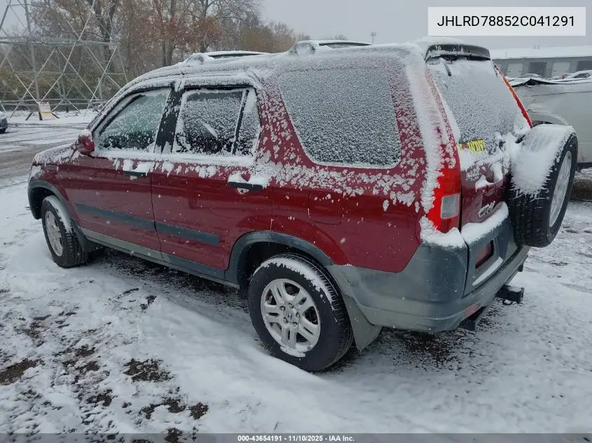 JHLRD78852C041291 2002 Honda Cr-V Ex