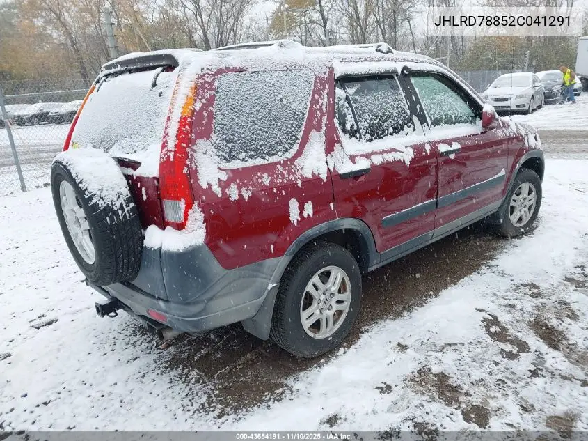 JHLRD78852C041291 2002 Honda Cr-V Ex
