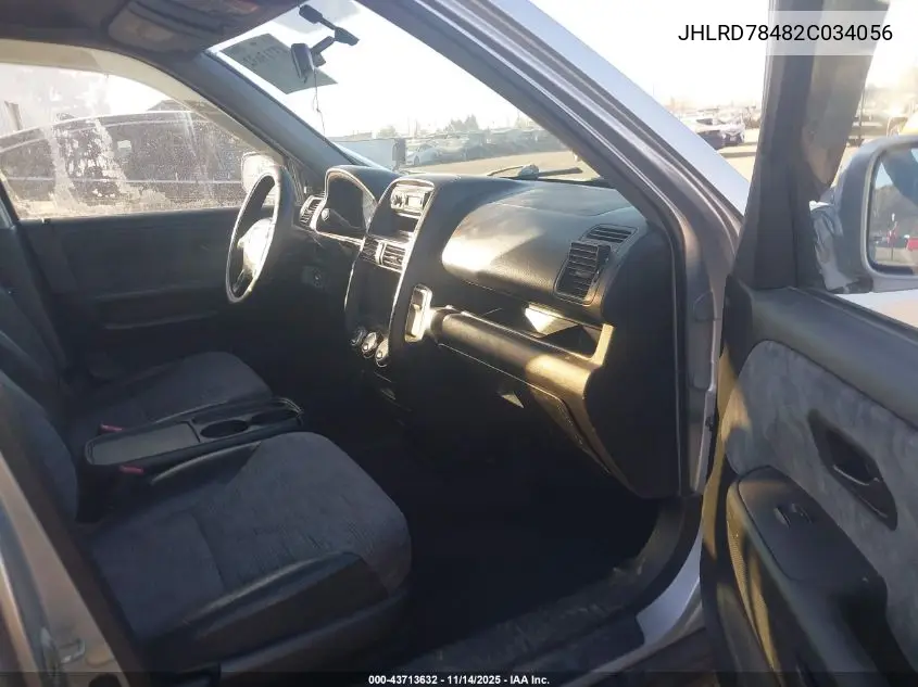 JHLRD78482C034056 2002 Honda Cr-V Lx