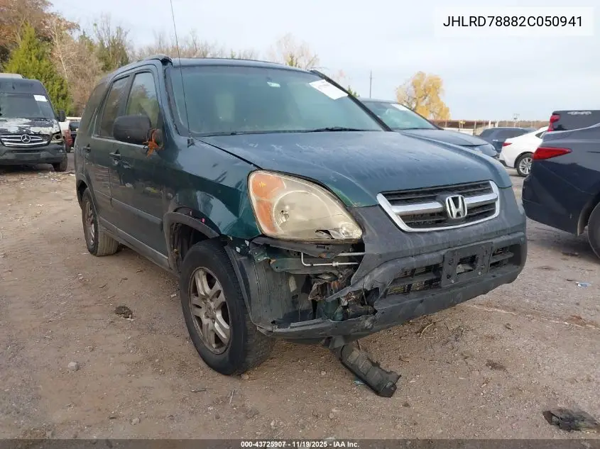 JHLRD78882C050941 2002 Honda Cr-V Ex