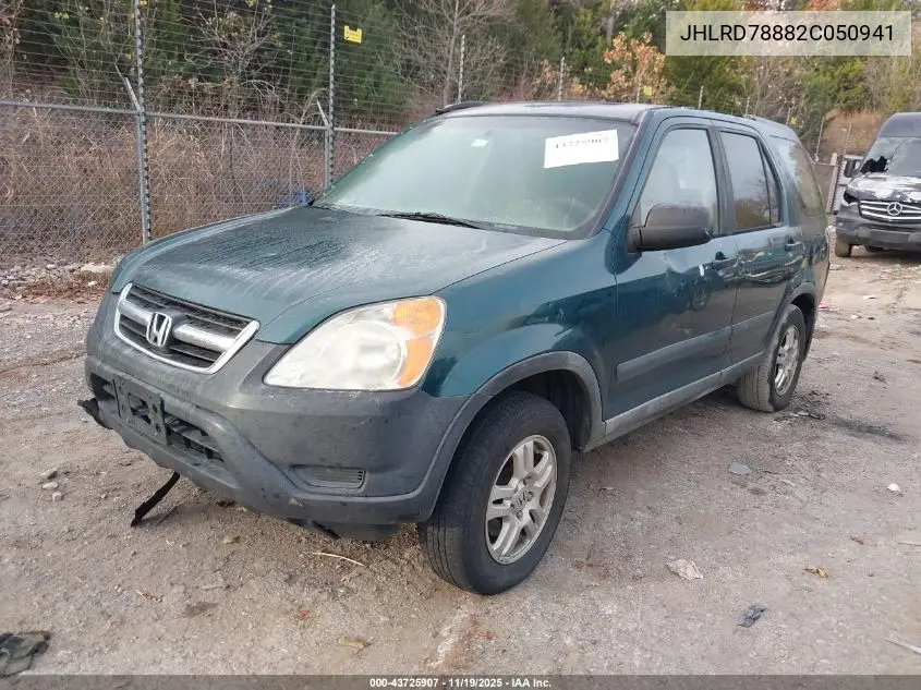 JHLRD78882C050941 2002 Honda Cr-V Ex