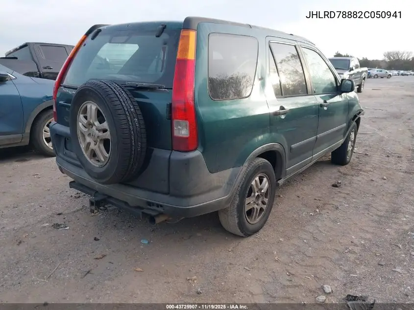 JHLRD78882C050941 2002 Honda Cr-V Ex