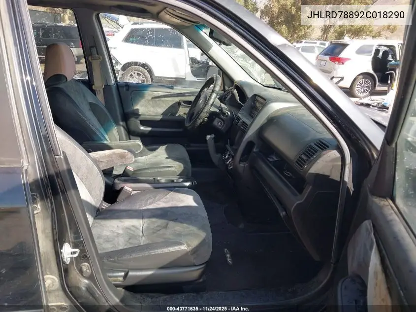 JHLRD78892C018290 2002 Honda Cr-V Ex