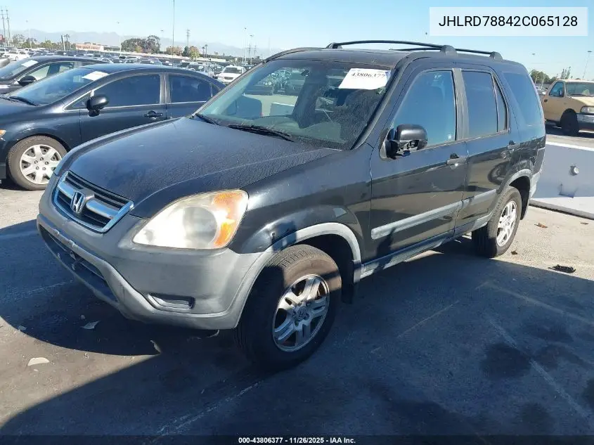 JHLRD78842C065128 2002 Honda Cr-V Ex