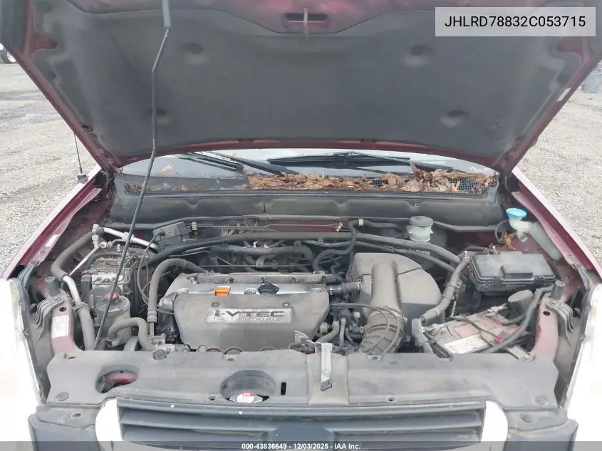 JHLRD78832C053715 2002 Honda Cr-V Ex