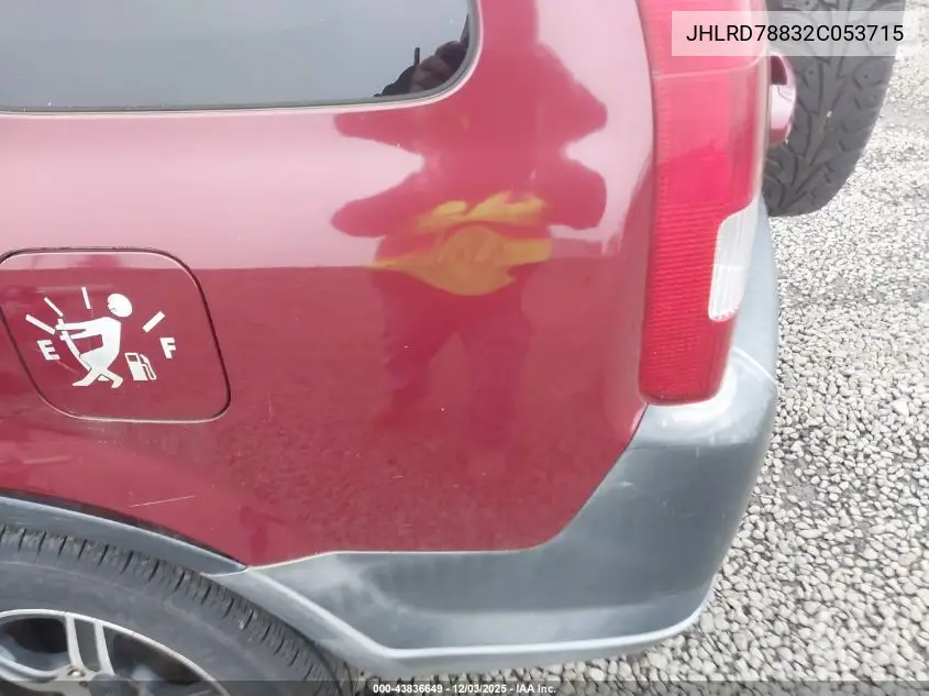 JHLRD78832C053715 2002 Honda Cr-V Ex