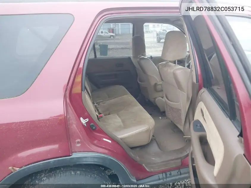 JHLRD78832C053715 2002 Honda Cr-V Ex