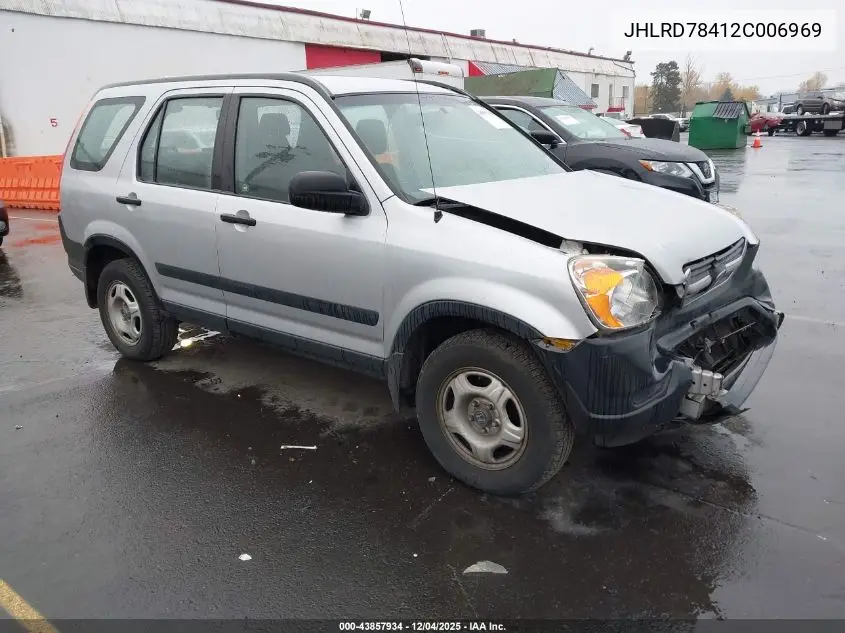 JHLRD78412C006969 2002 Honda Cr-V Lx