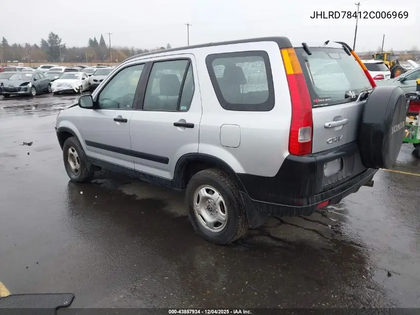 JHLRD78412C006969 2002 Honda Cr-V Lx