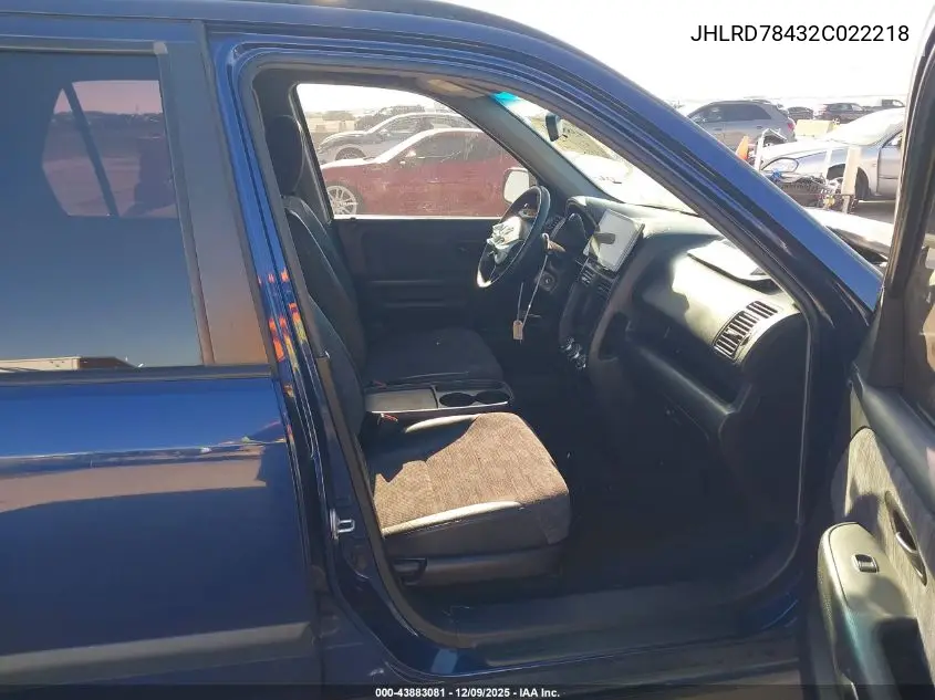 JHLRD78432C022218 2002 Honda Cr-V Lx