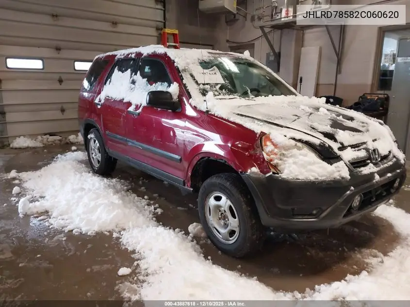 JHLRD78582C060620 2002 Honda Cr-V Lx