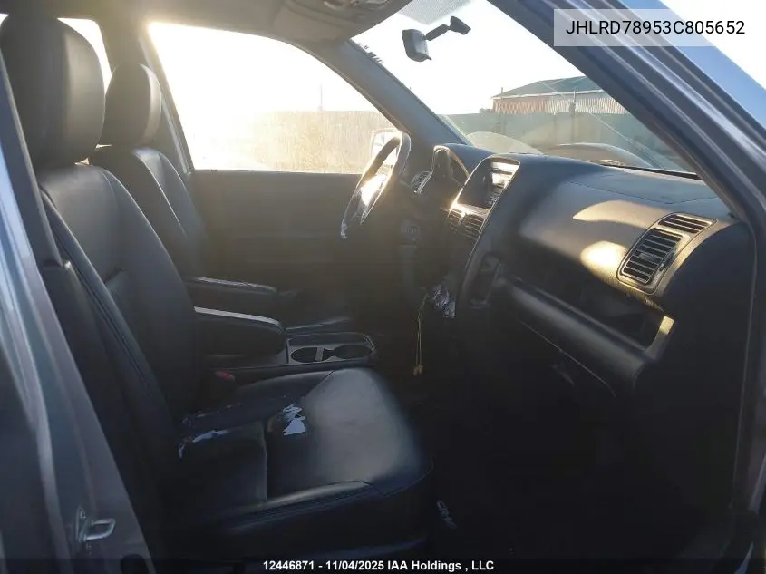 JHLRD78953C805652 2003 Honda Cr-V Ex