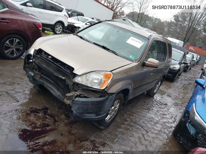 SHSRD78873U118334 2003 Honda Cr-V Ex