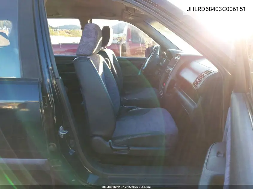 JHLRD68403C006151 2003 Honda Cr-V Lx