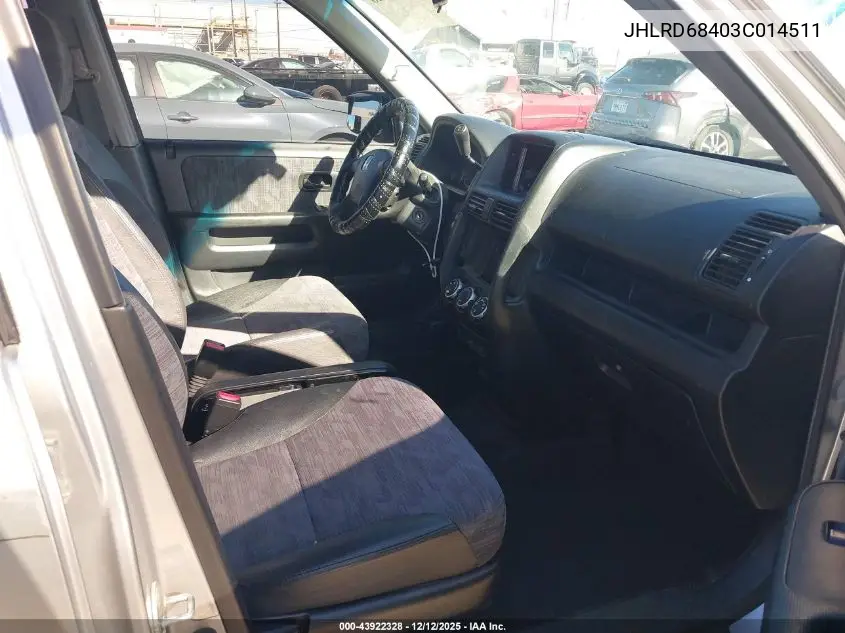 JHLRD68403C014511 2003 Honda Cr-V Lx