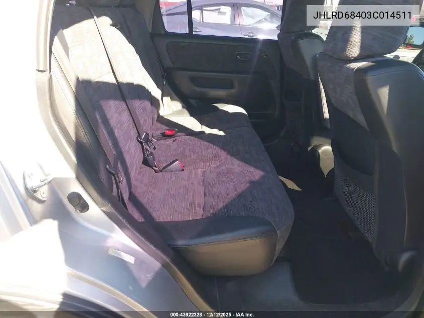 JHLRD68403C014511 2003 Honda Cr-V Lx