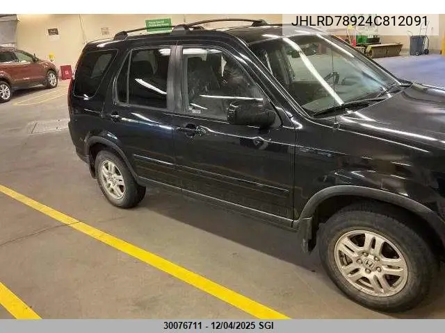 JHLRD78924C812091 2004 Honda Cr-V Ex