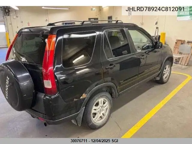 JHLRD78924C812091 2004 Honda Cr-V Ex