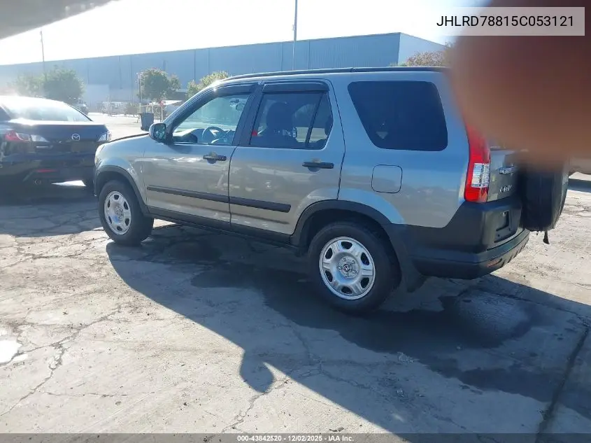 JHLRD78815C053121 2005 Honda Cr-V Ex