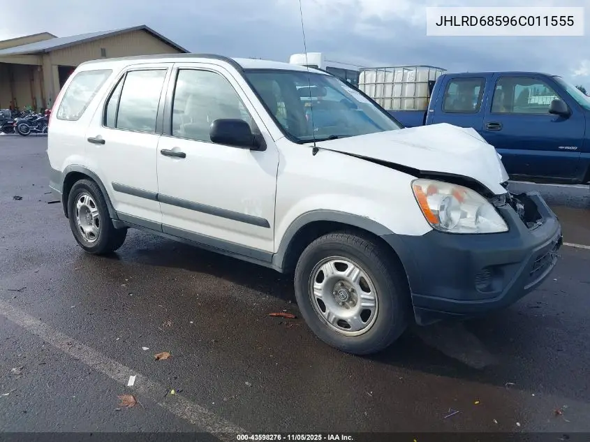 JHLRD68596C011555 2006 Honda Cr-V Lx