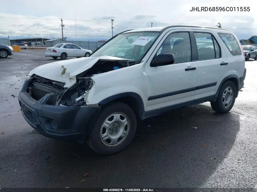 JHLRD68596C011555 2006 Honda Cr-V Lx