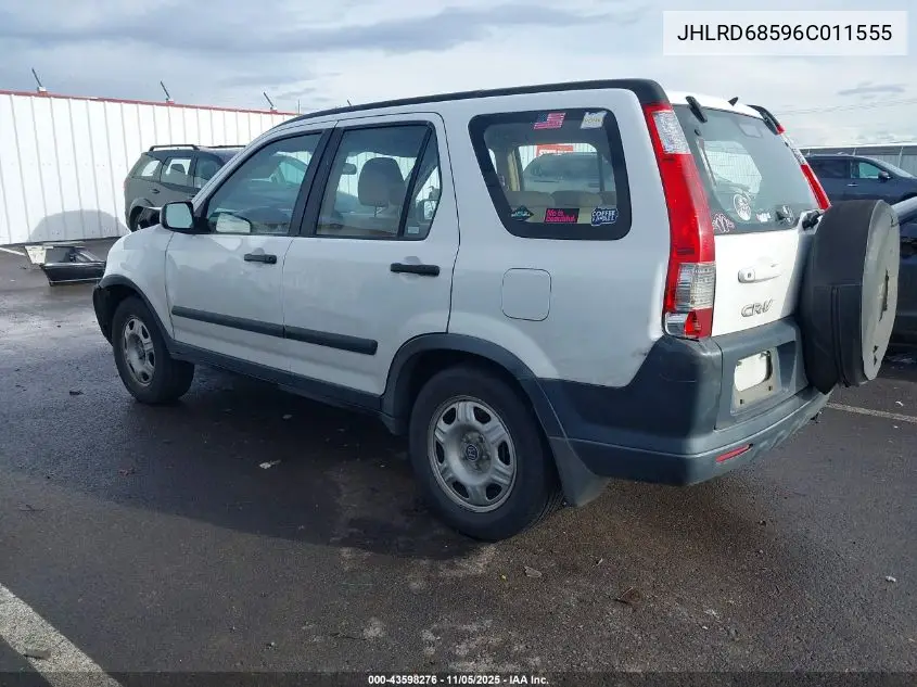 JHLRD68596C011555 2006 Honda Cr-V Lx