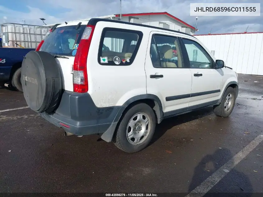 JHLRD68596C011555 2006 Honda Cr-V Lx