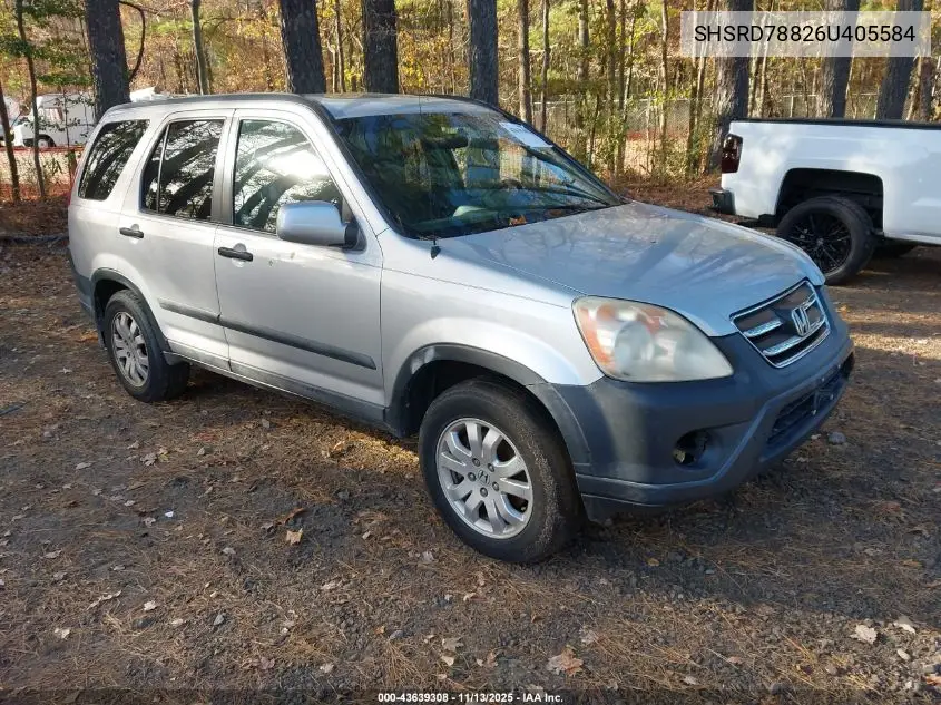 SHSRD78826U405584 2006 Honda Cr-V Ex