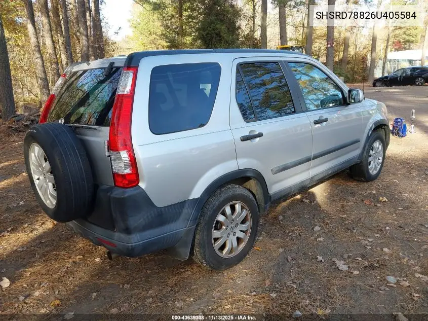 SHSRD78826U405584 2006 Honda Cr-V Ex