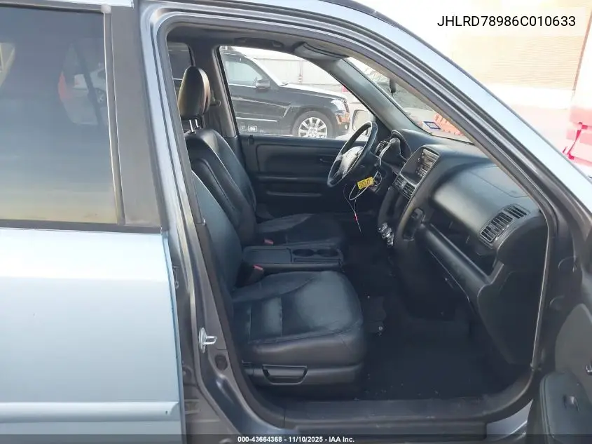 JHLRD78986C010633 2006 Honda Cr-V Se