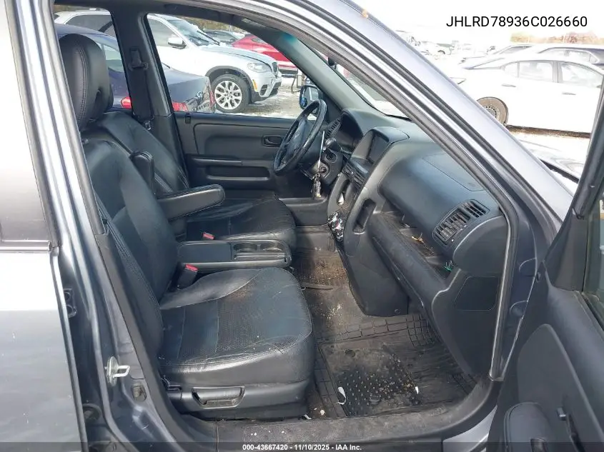 JHLRD78936C026660 2006 Honda Cr-V Se