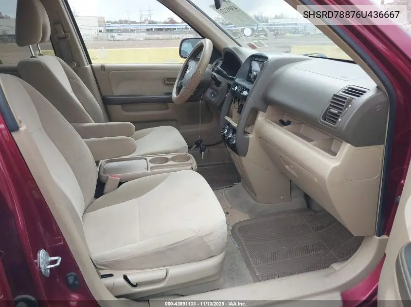 SHSRD78876U436667 2006 Honda Cr-V Ex