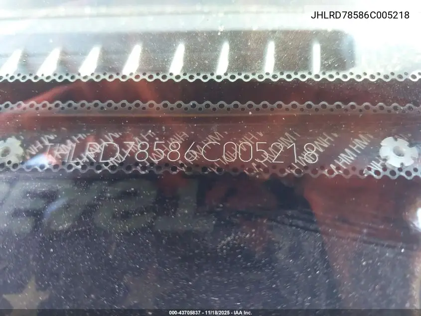JHLRD78586C005218 2006 Honda Cr-V Lx