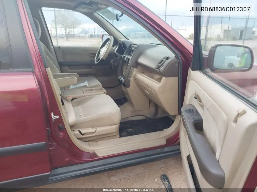 JHLRD68836C012307 2006 Honda Cr-V Ex