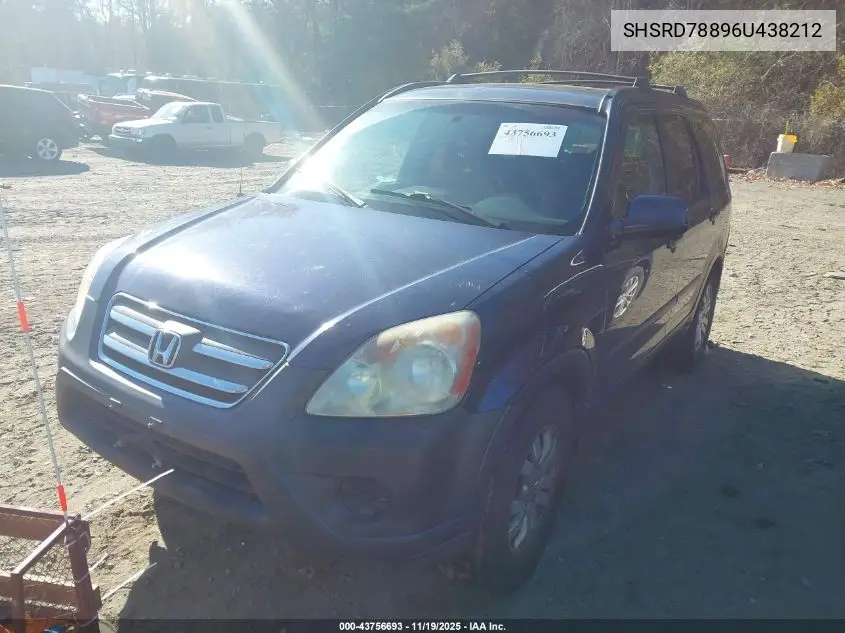 SHSRD78896U438212 2006 Honda Cr-V Ex