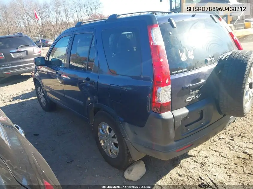 SHSRD78896U438212 2006 Honda Cr-V Ex