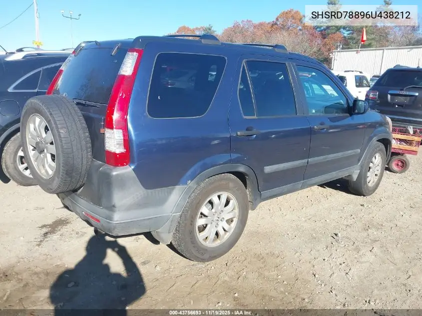 SHSRD78896U438212 2006 Honda Cr-V Ex