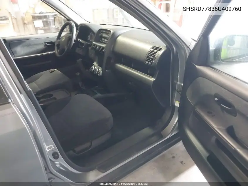 SHSRD77836U409760 2006 Honda Cr-V Ex