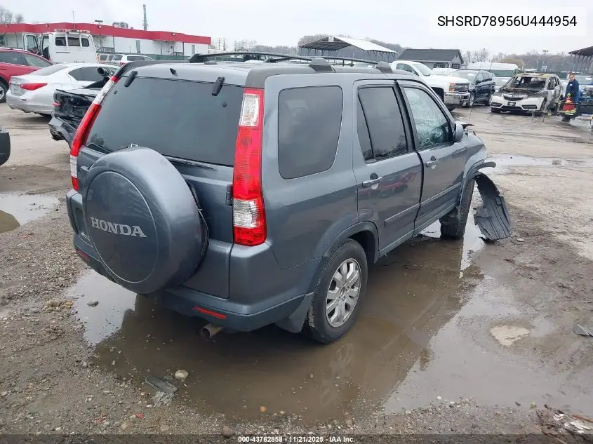 SHSRD78956U444954 2006 Honda Cr-V Se