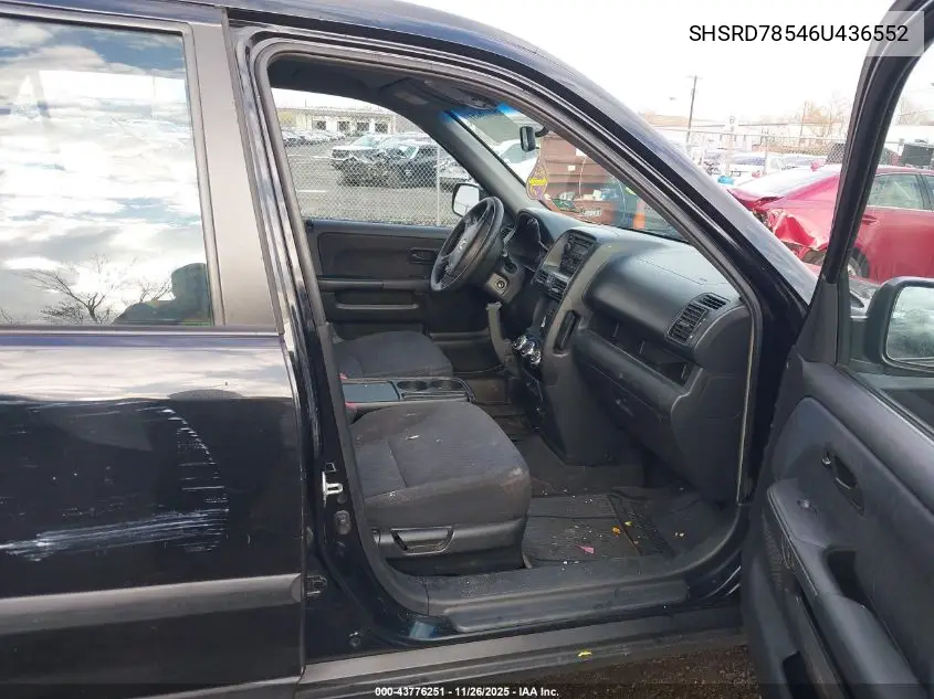 SHSRD78546U436552 2006 Honda Cr-V Lx
