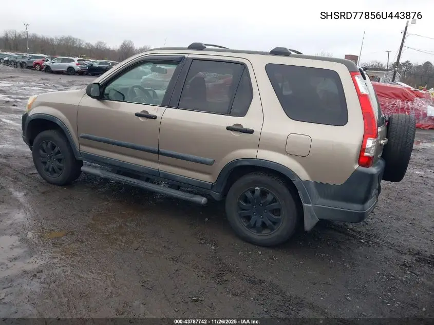 SHSRD77856U443876 2006 Honda Cr-V Ex
